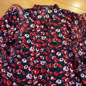 Ralph Lauren Blouse women’s 2x plus size